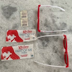 Set of Katy Perry 3D glasses